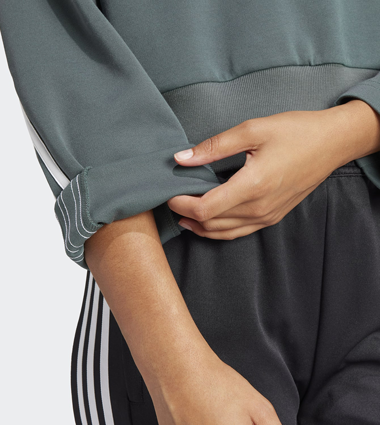 Future Icons 3-Stripes Crop Sweatshirt