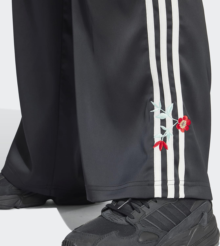 Floral Embroidered Firebird Track Pants