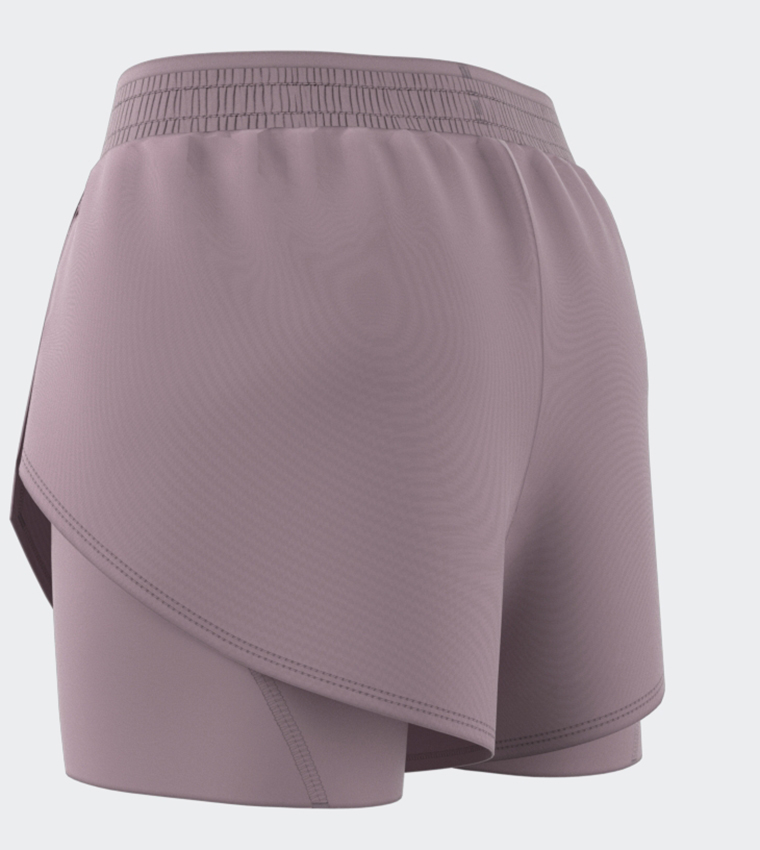 Purple Active Shorts