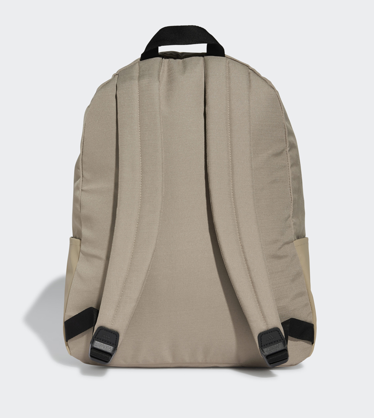 Classic Horizontal 3-Stripes Backpack with Pouch