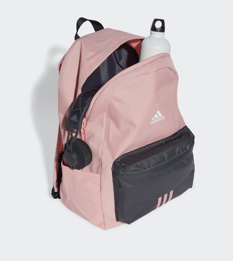 Buy Adidas Classic Badge Of Sport 3 Stripes Backpack In Pink 6thStreet Saudi Arabia