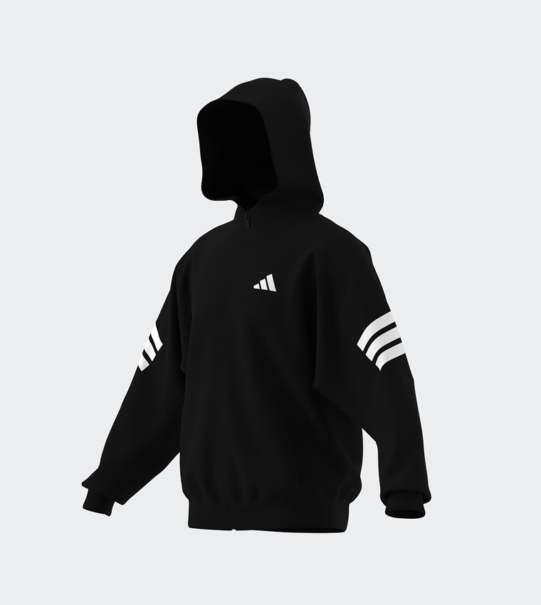 Future Icons 3-Stripes Full-Zip Hooded Jacket