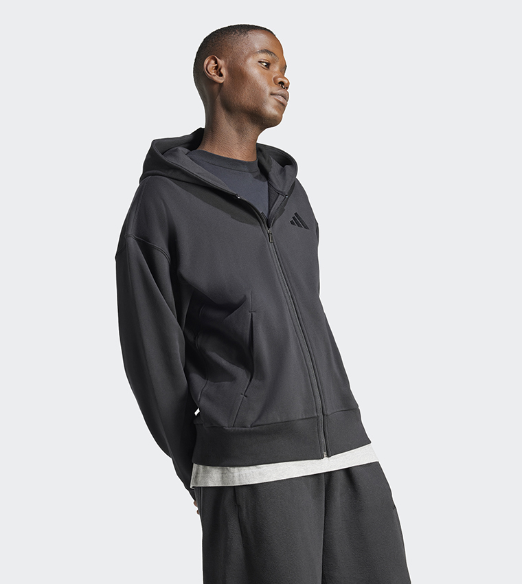 ALL SZN French Terry Full-Zip Hooded Jacket