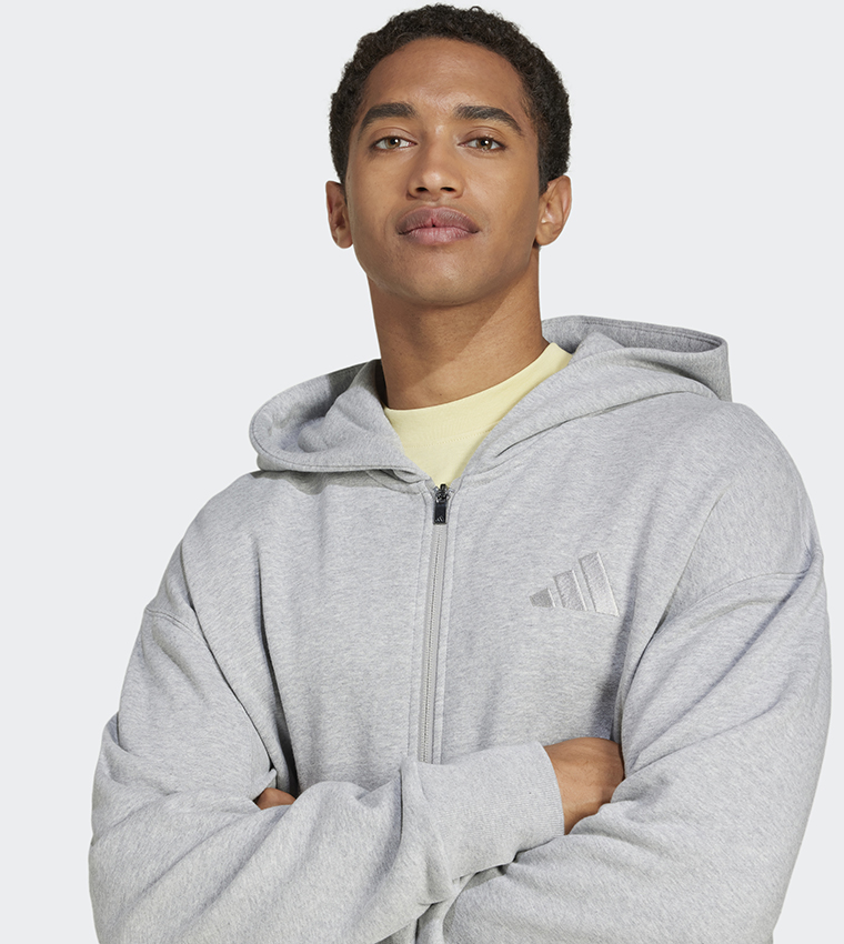 ALL SZN French Terry Full-Zip Hooded Jacket