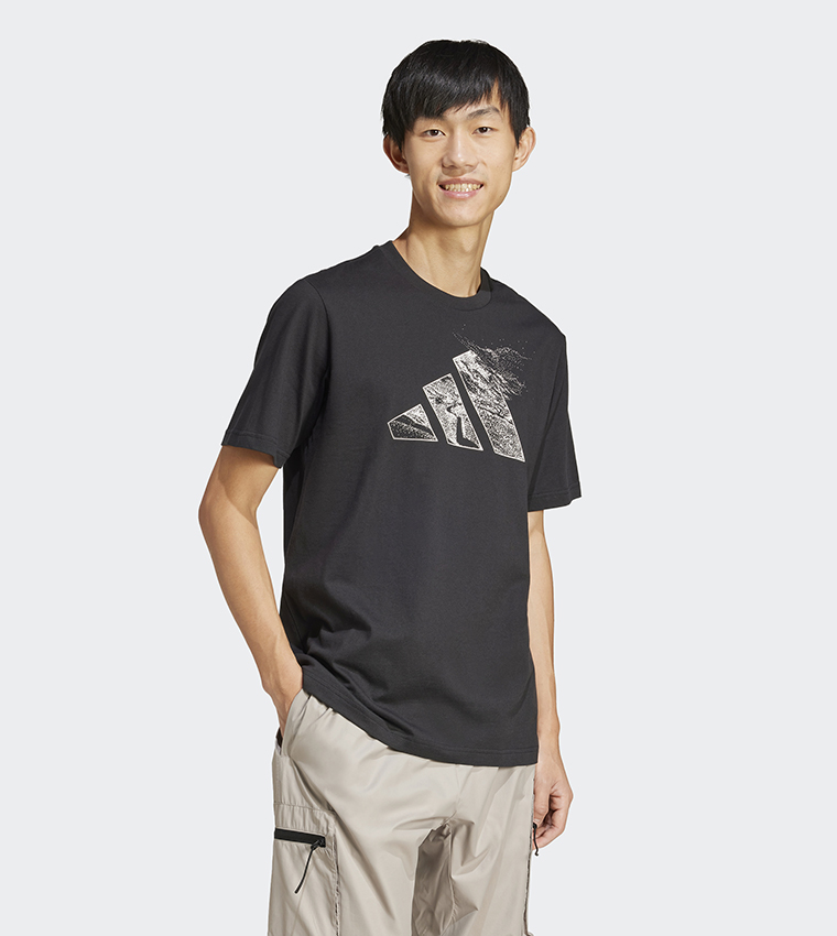 City Escape Logo Print Casual T-Shirt