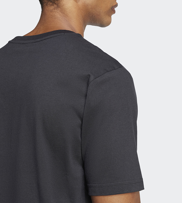 Future Icons 3 Bar Logo Print Casual T-Shirt