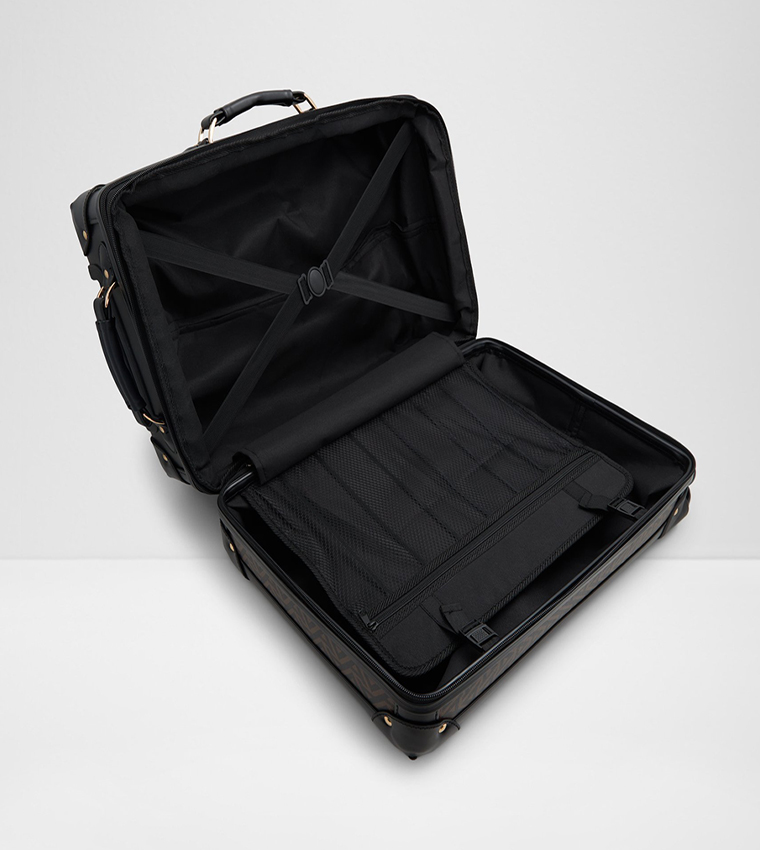 ADABRIRIA Patterned Softshell Spinner Trolley Bag, 54cm