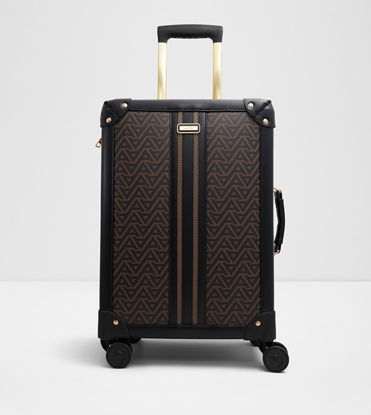 ADABRIRIA Patterned Softshell Spinner Trolley Bag, 54cm