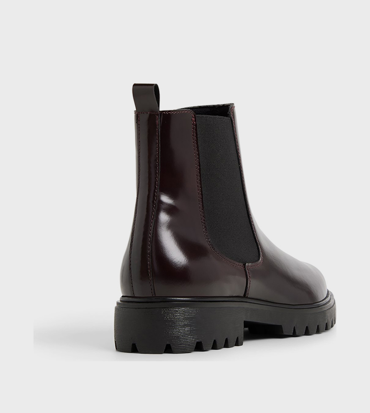ADALITLAN Round Toe Chelsea Boots