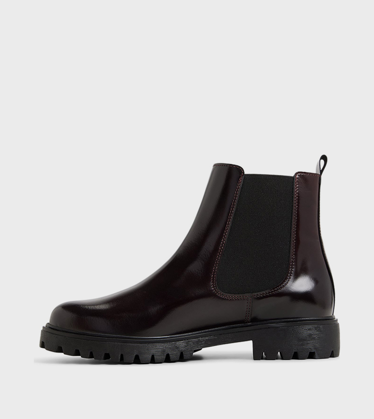 ADALITLAN Round Toe Chelsea Boots