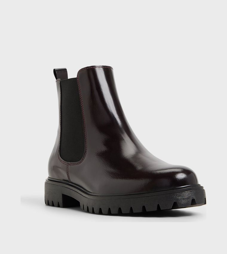 ADALITLAN Round Toe Chelsea Boots