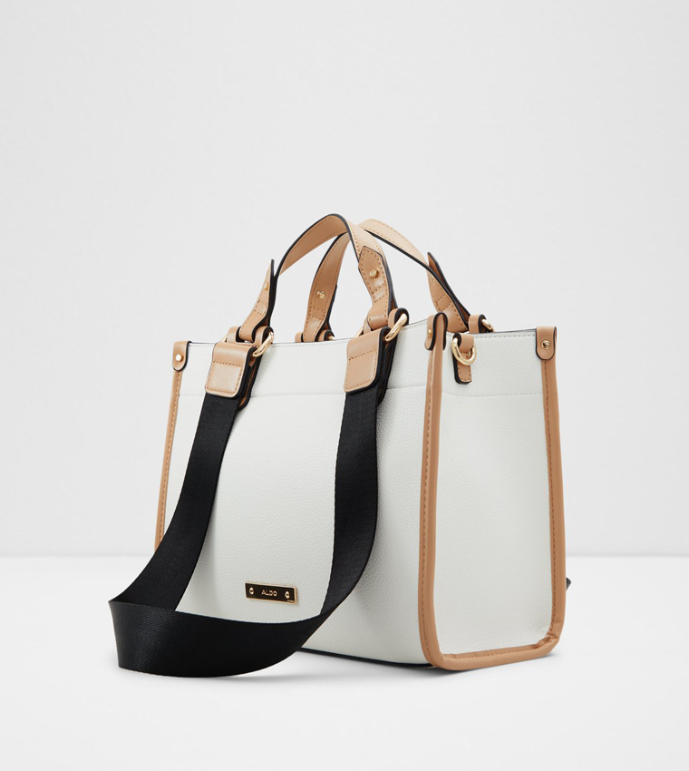 ADALUNA Contrast Trim Satchel Bag