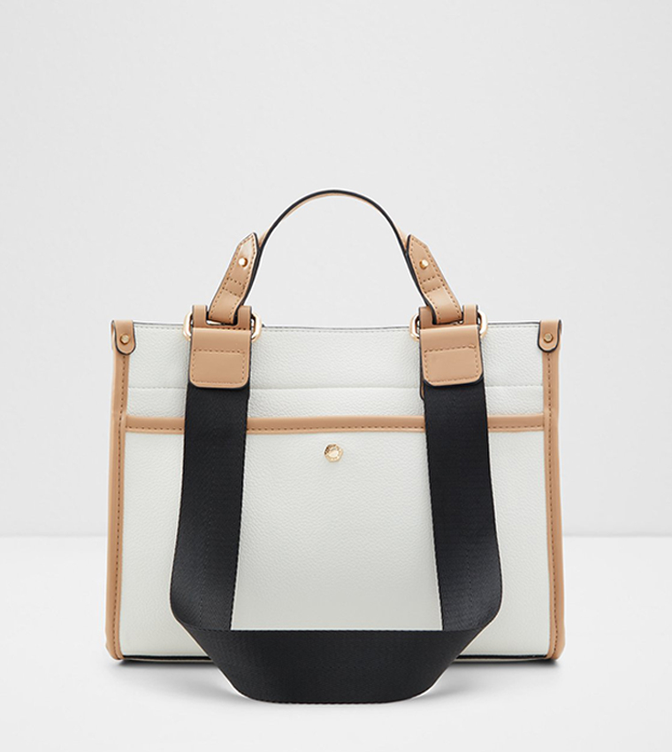 ADALUNA Contrast Trim Satchel Bag