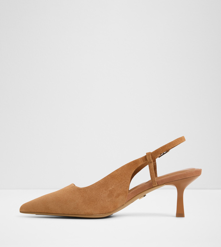 ADAN Pointed Toe Slingback Pumps