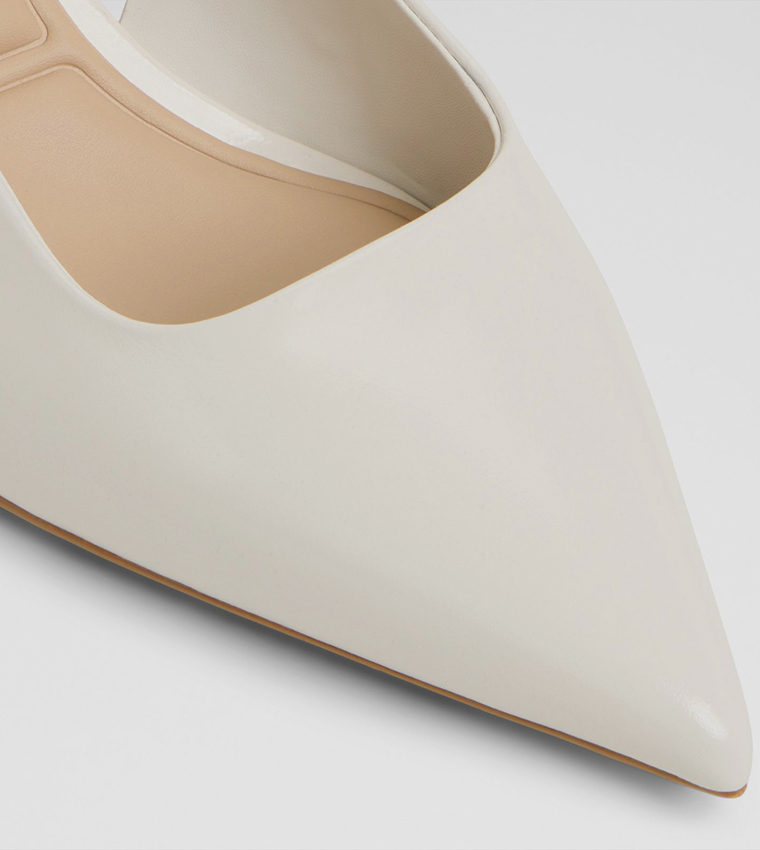 ADAN Pointed Toe Slingback Pumps