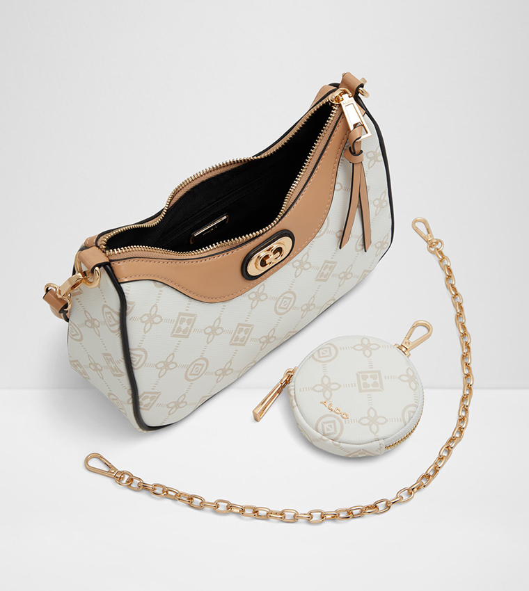 ADANAVER Quilted Shoulder Bag with Pouch