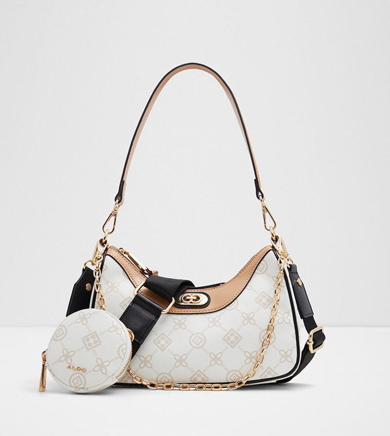 ADANAVER Quilted Shoulder Bag with Pouch
