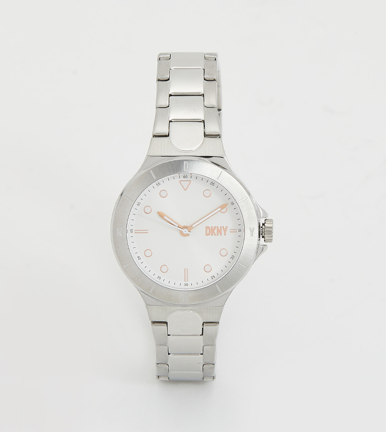 CHAMBERS Silver Dial Analog Watch