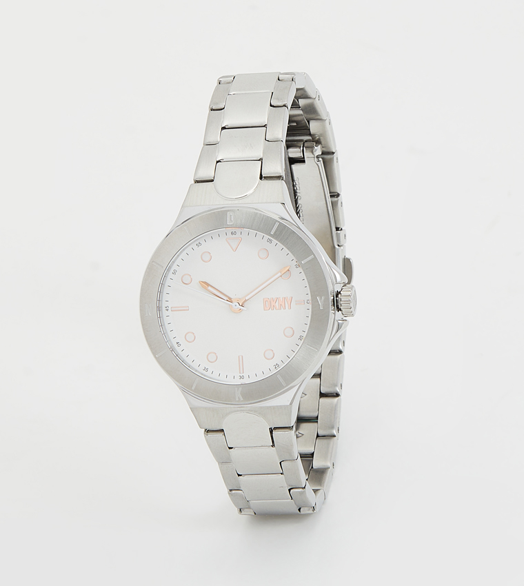 CHAMBERS Silver Dial Analog Watch
