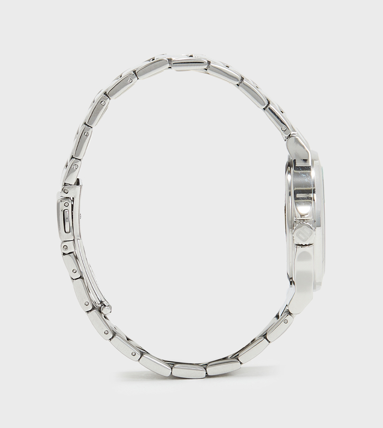 CHAMBERS Silver Dial Analog Watch
