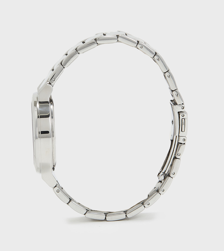CHAMBERS Silver Dial Analog Watch