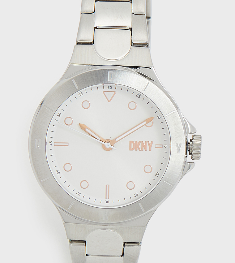 CHAMBERS Silver Dial Analog Watch