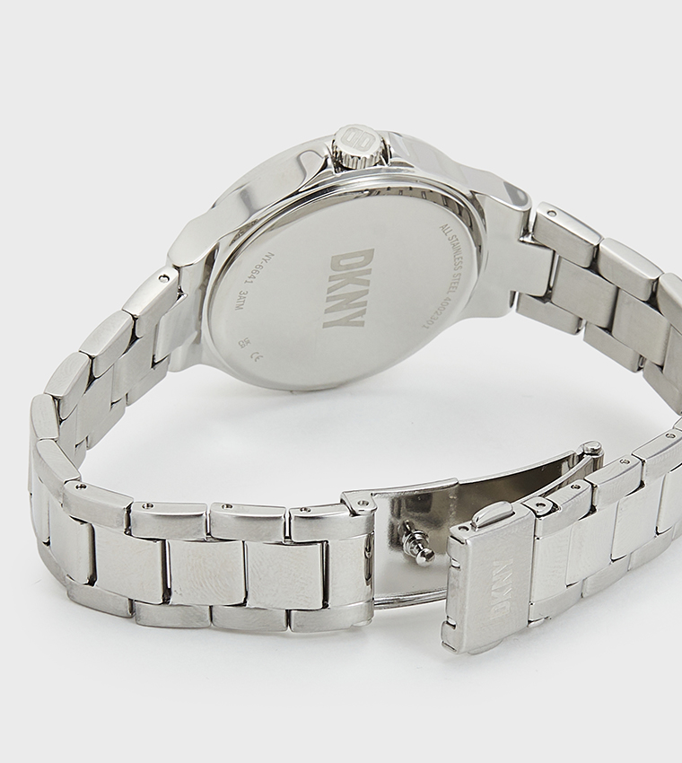 CHAMBERS Silver Dial Analog Watch