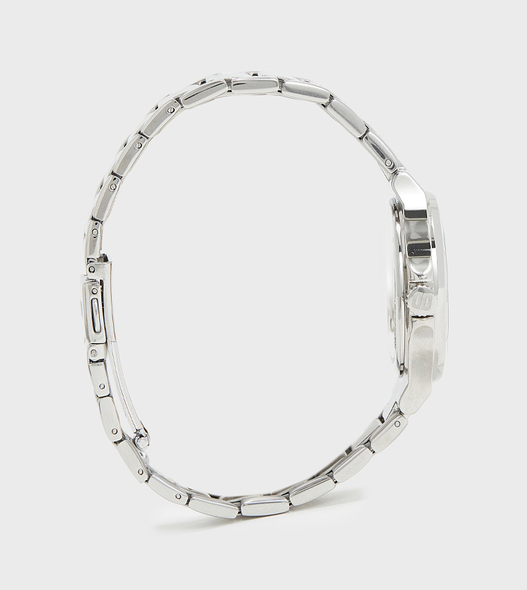 CHAMBERS Silver Dial Analog Watch