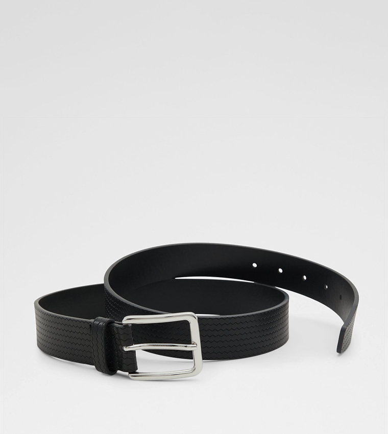 ADELINO Textured Buckle Belt