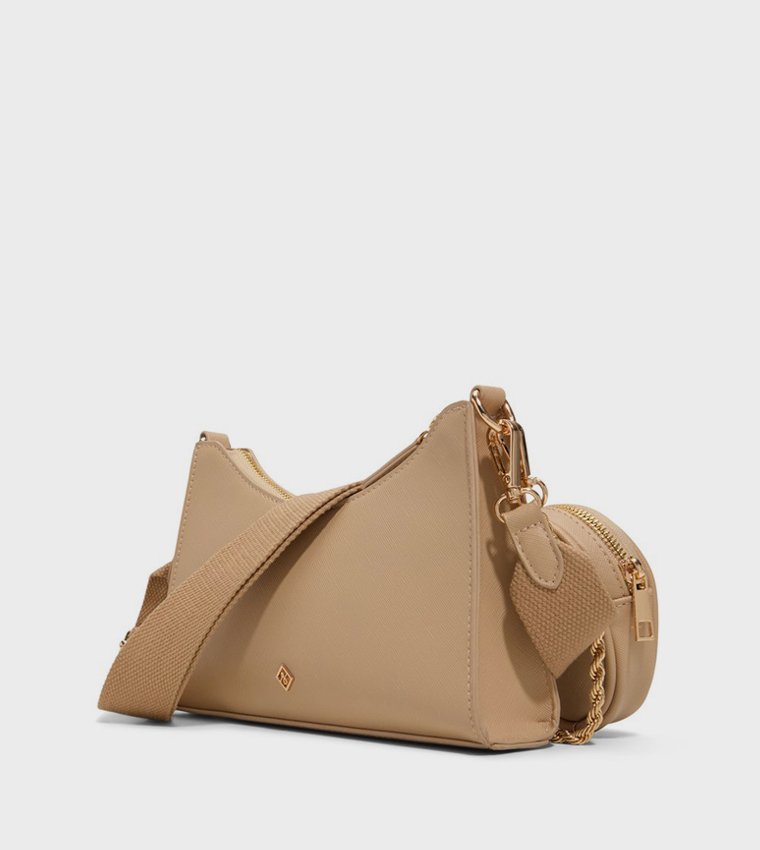 ADREDDIA Textured Crossbody Bag