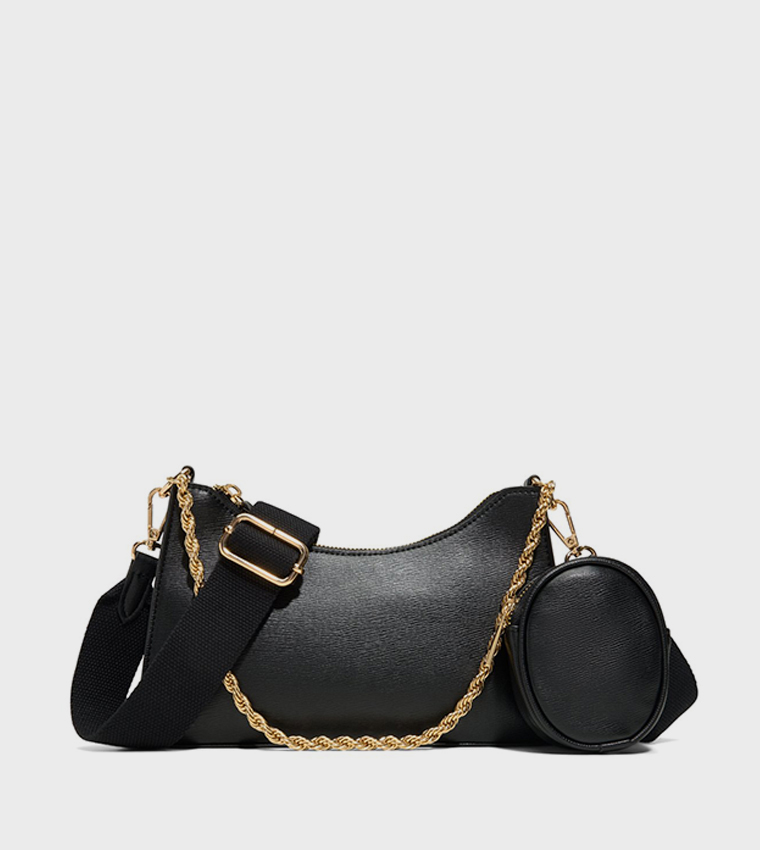 ADREDDIA Textured Crossbody Bag