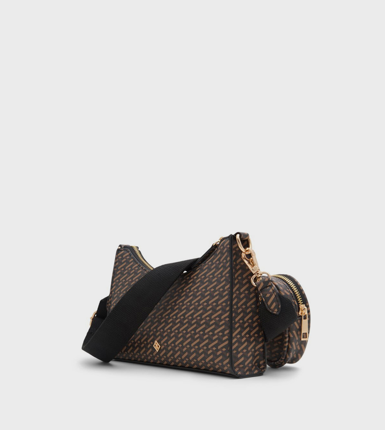 ADREDDIA Printed Crossbody Bag with Pouch