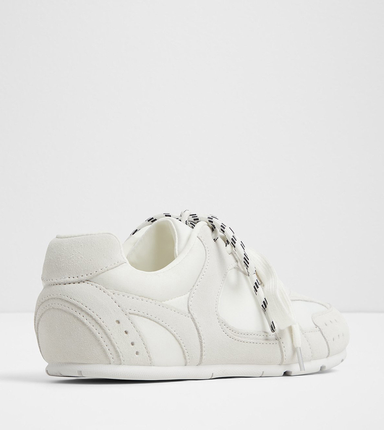 ADRELIA Lace-Up Denim Sneakers
