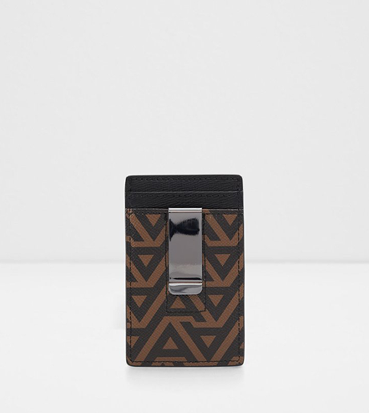 ADRIK Monogram Patterned Card Holder