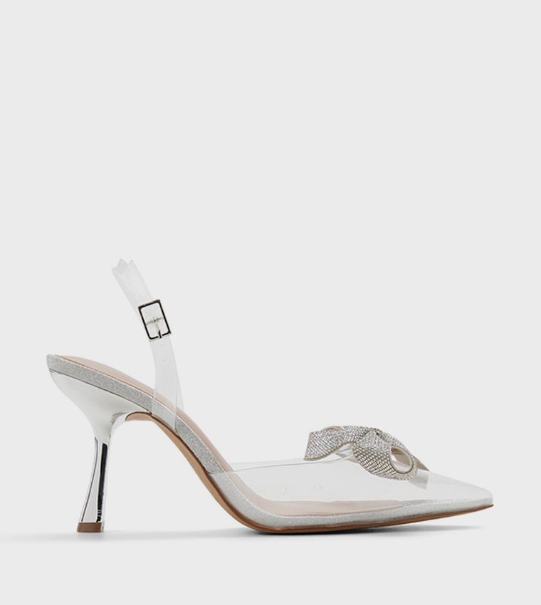 AERYSS Embellished Pointed Toe Pumps