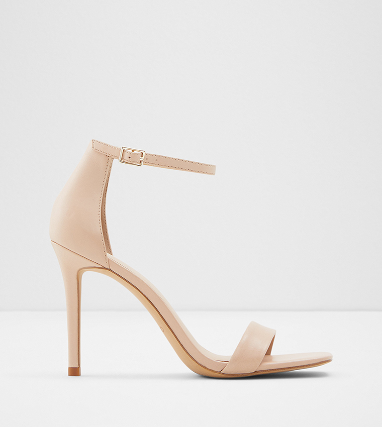 Aldo barely there heeled sandals on sale