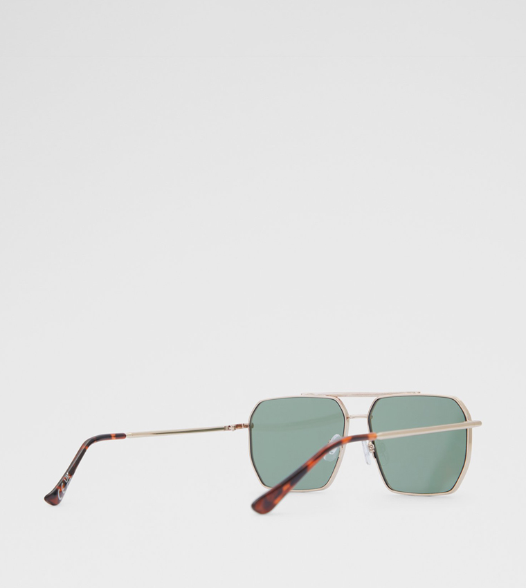 Buy Aldo Accessories AFILDAN Square Sunglasses In Gold 6thStreet UAE