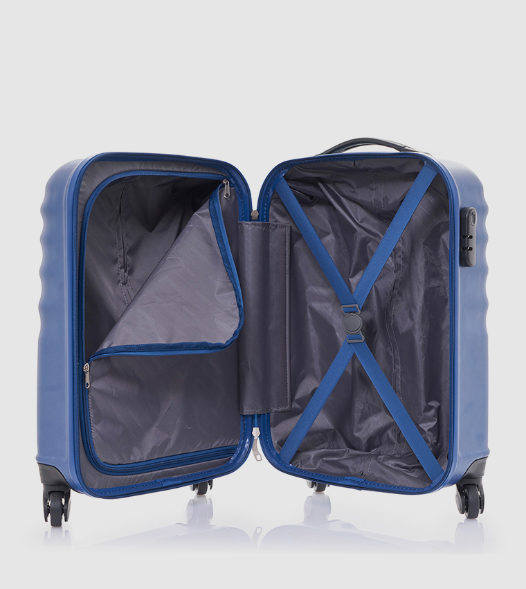 Buy American Tourister PRESTON Spinner Luggage Trolley Bag 77 Cm In Blue 6thStreet Saudi Arabia