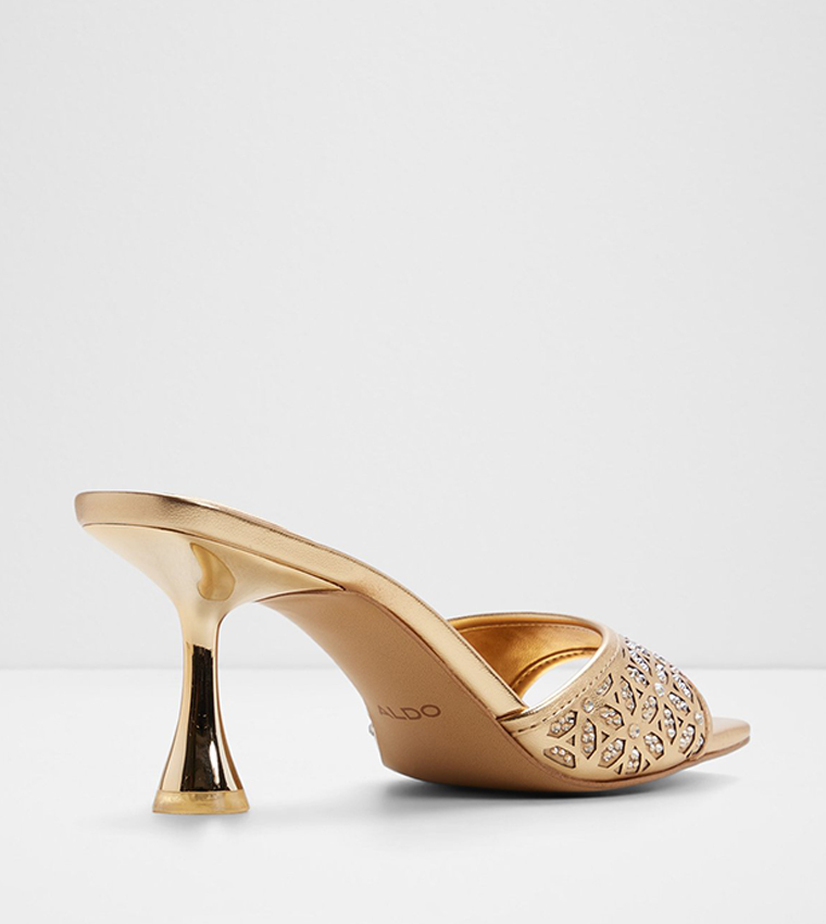 AGACIE Cut-Out Detail Heel Sandals