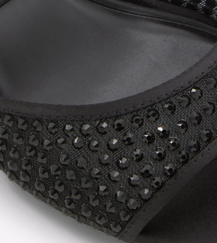 AGATHA Embellished Heeled Sandals