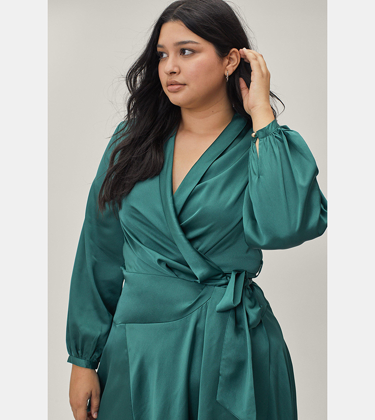 nasty gal green dress Nasty Gal | Dresses | Nasty Gal Green Dress Size Small