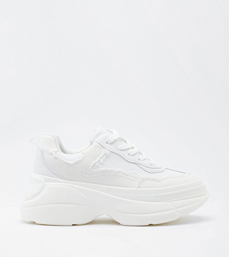 Nasty gal white trainers clearance