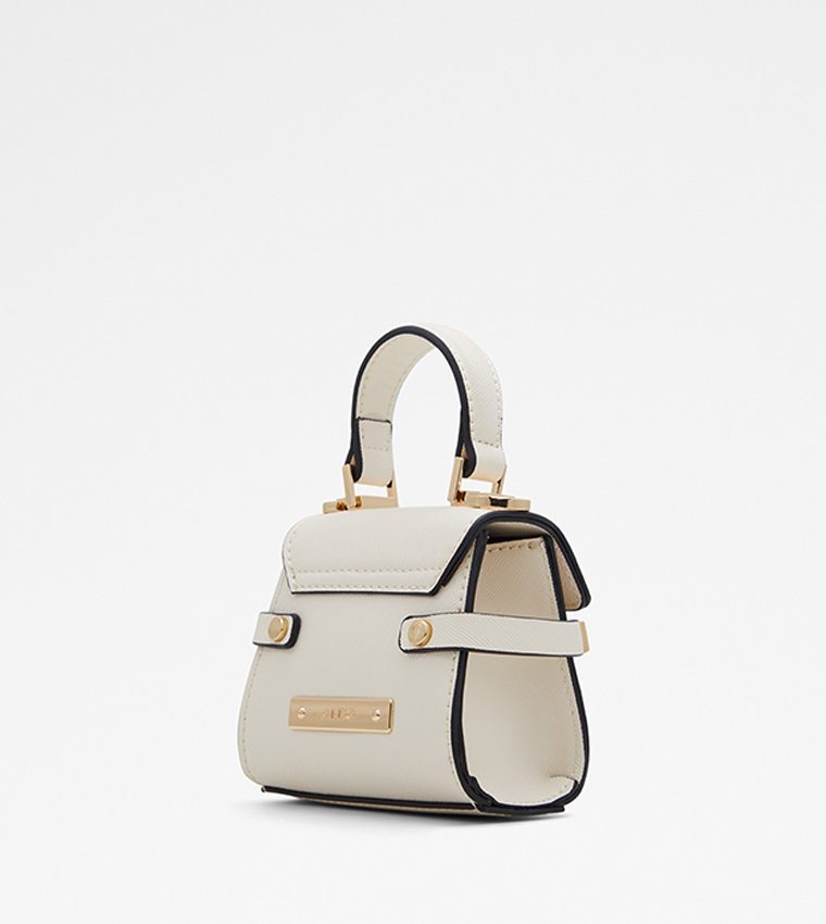 AGRIOLA Textured Top Handle Mini Bag