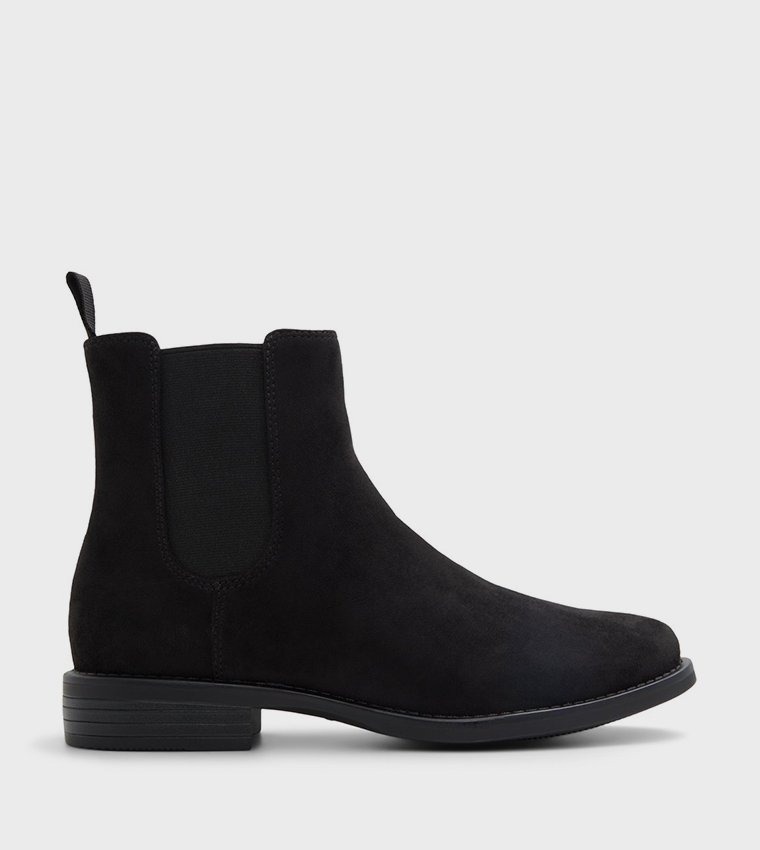 Suede booties in spring sales