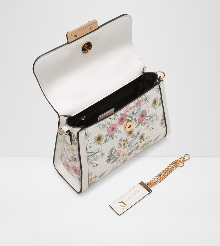 AIRA Floral Printed Top Handle Bag