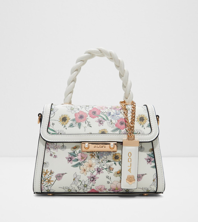 AIRA Floral Printed Top Handle Bag