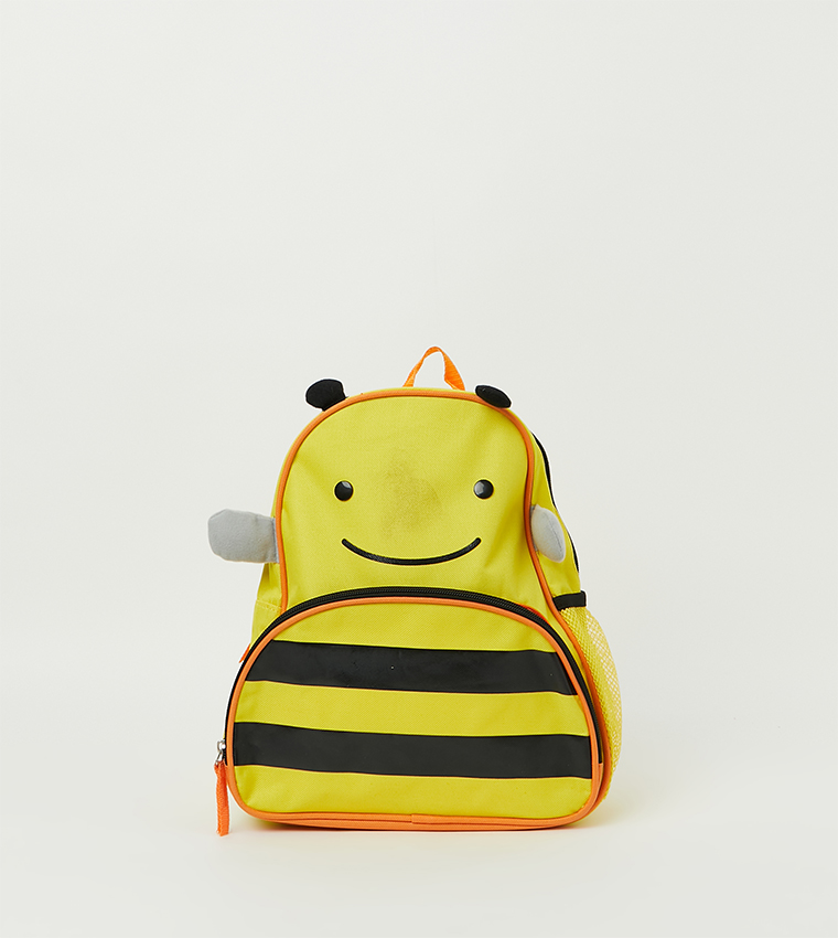 12" Honeybee Print Backpack