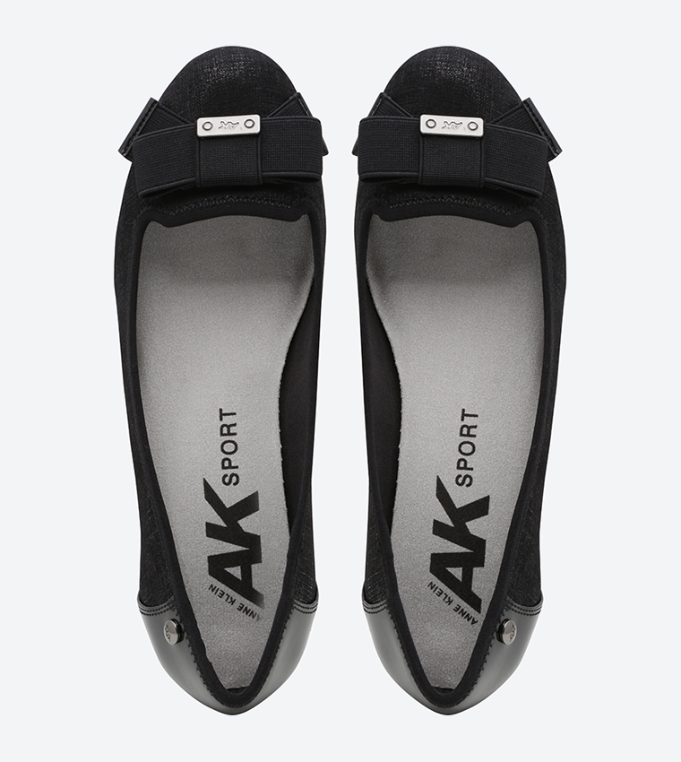 Buy Anne Klein Alivia Ballerinas Black In Black 6thStreet Oman