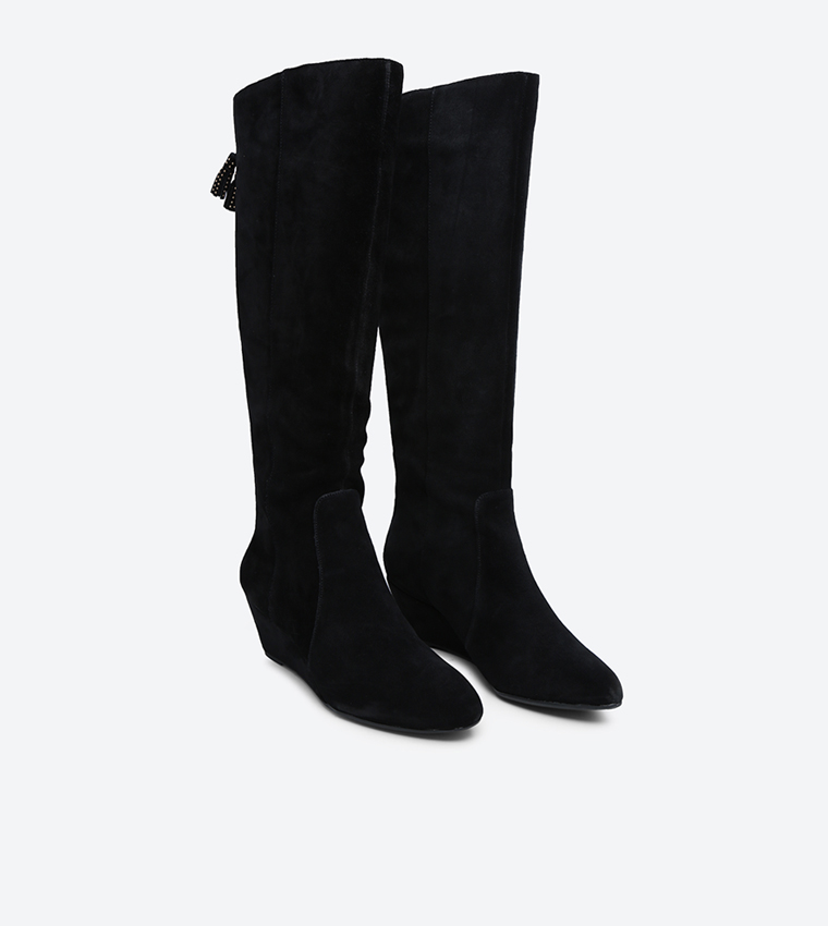 Buy Anne Klein Azriel Boots Black In Black 6thStreet Oman