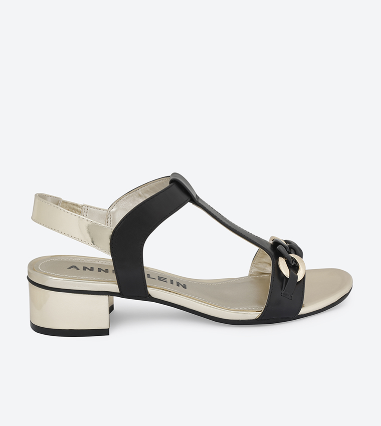 Buy Anne Klein Entity Sandals Black In Black 6thStreet Oman